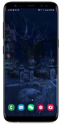 Halloween haunted wallpapers android App screenshot 0