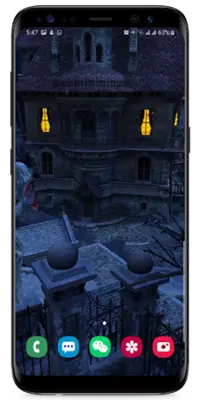 Halloween haunted wallpapers android App screenshot 2