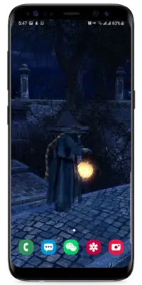 Halloween haunted wallpapers android App screenshot 4