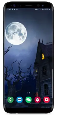 Halloween haunted wallpapers android App screenshot 5